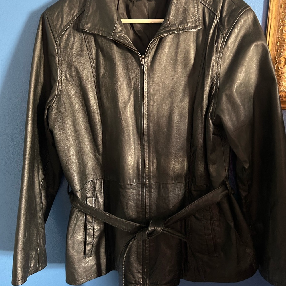 Charles Klein leather jacket - Picture 3 of 9